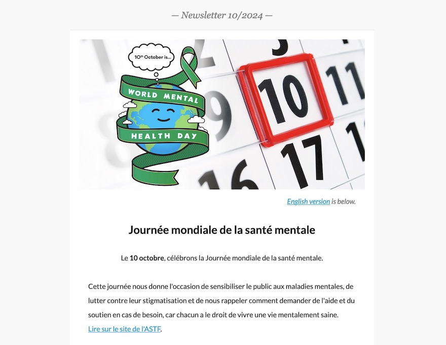 Newsletter ASTF Octobre 2024